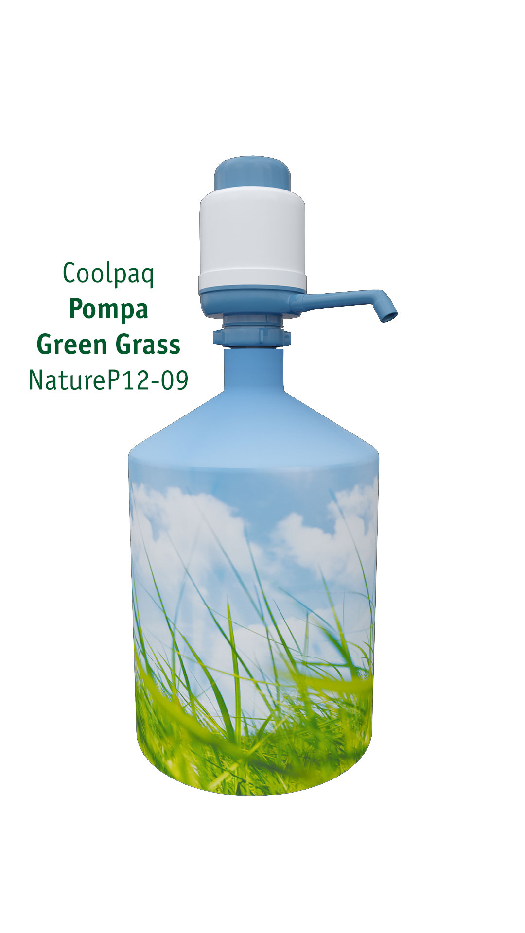 Чехол на бутыль 19л Coolpaq Green Grass - фото 3