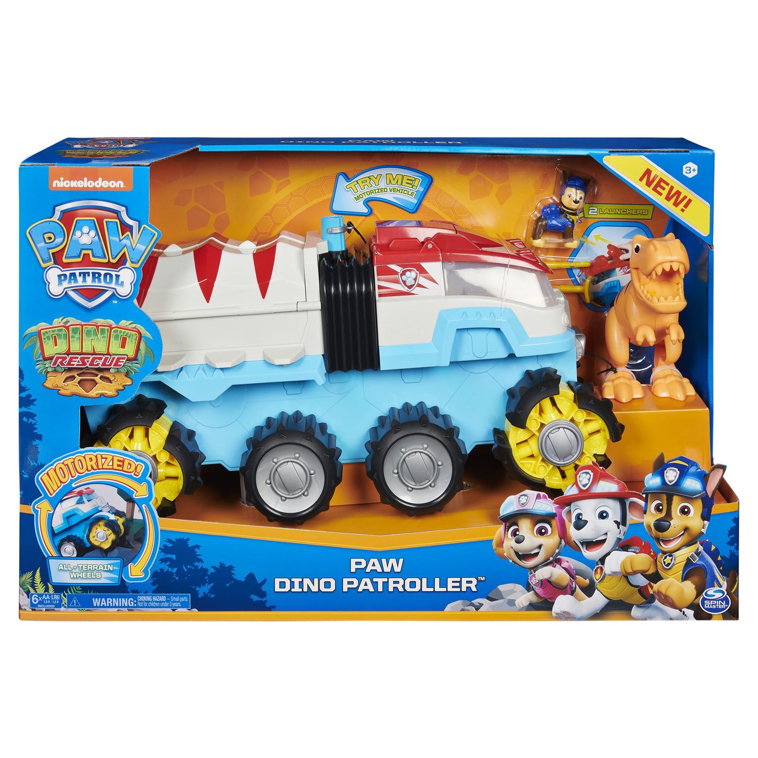 Набор игровой Paw Patrol Динозавры Динопатроллер интерактивный 6058905 - фото 2