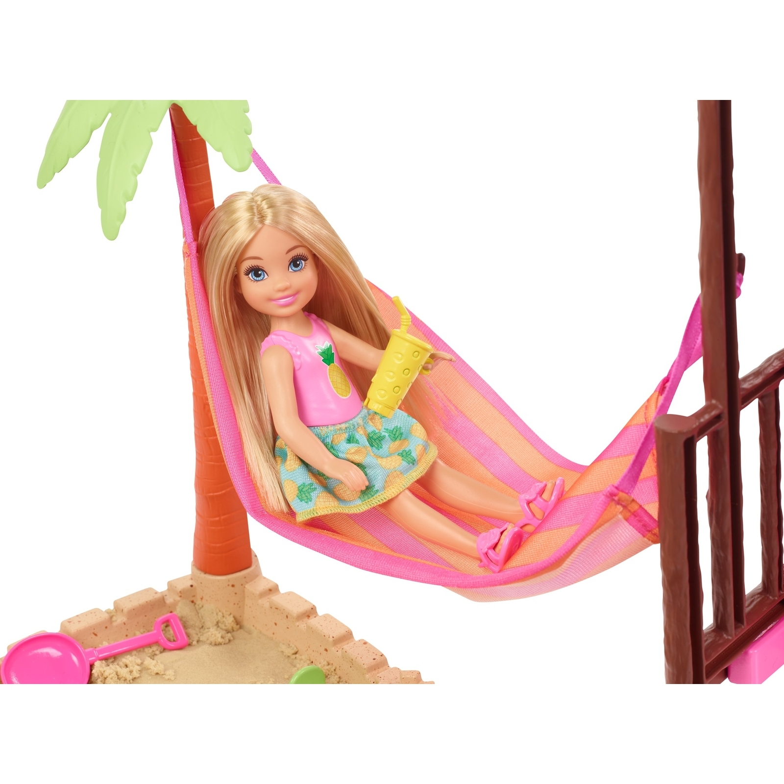 Набор игровой Barbie Челси в хижине Тики FWV24 FWV24 - фото 6