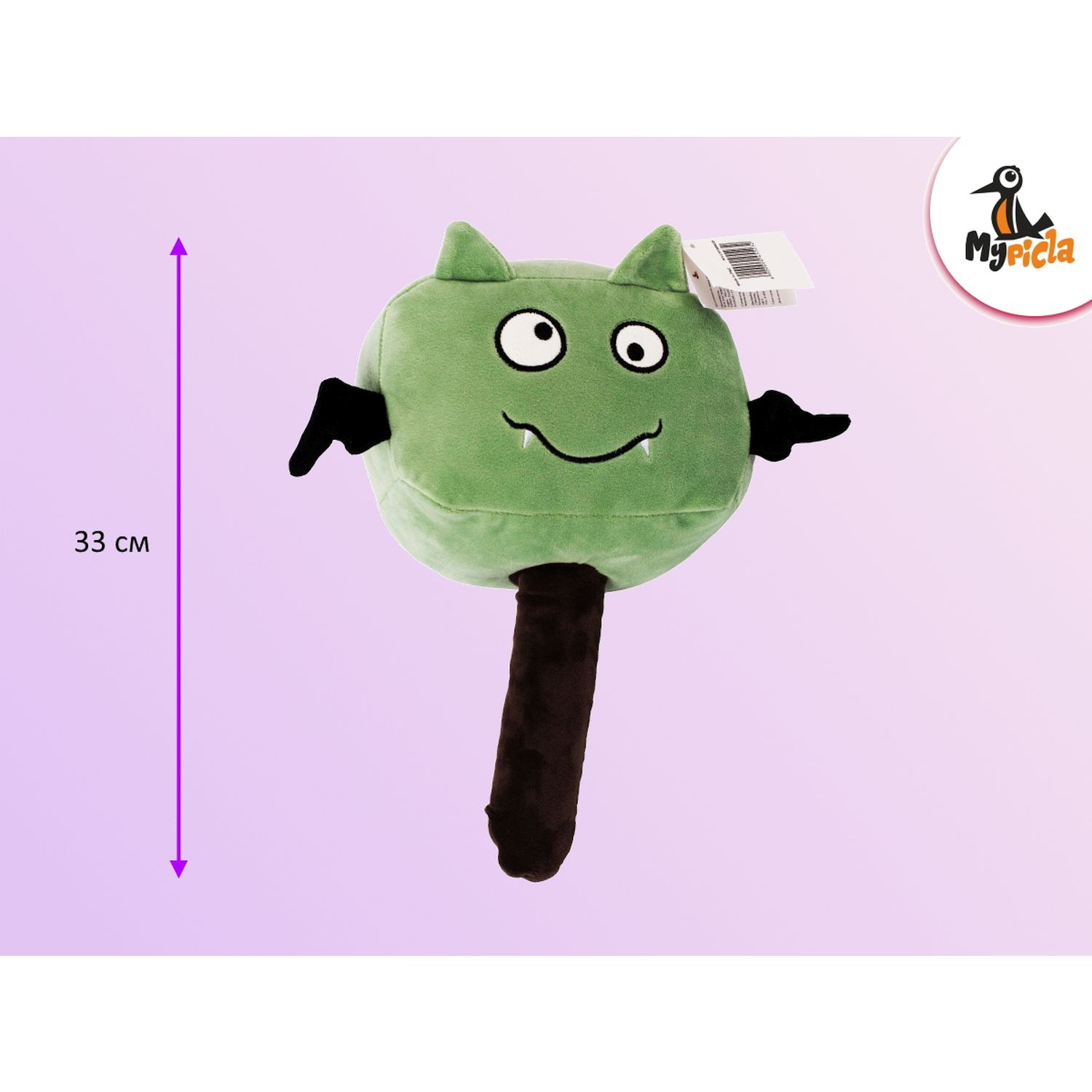 Мягкая игрушка MyPicla МП Молоточек-зелёный - фото 3