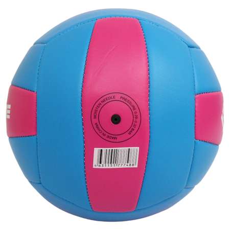 Мяч волейбольный InGame BRIGHT голубой-розовый