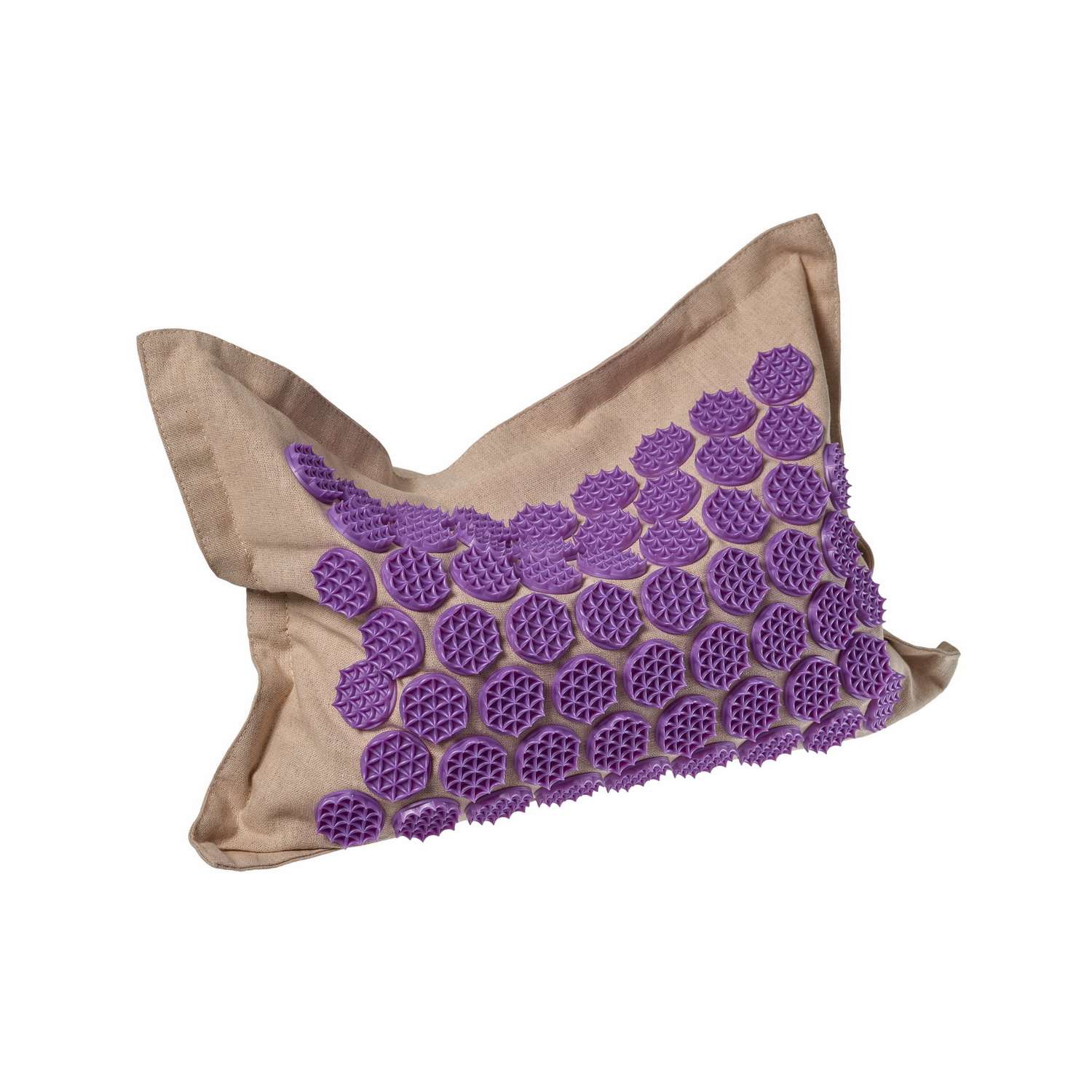 Подушка акупунктурный Bradex фиолетовый с наполнителем из гречневой лузги - фото 11