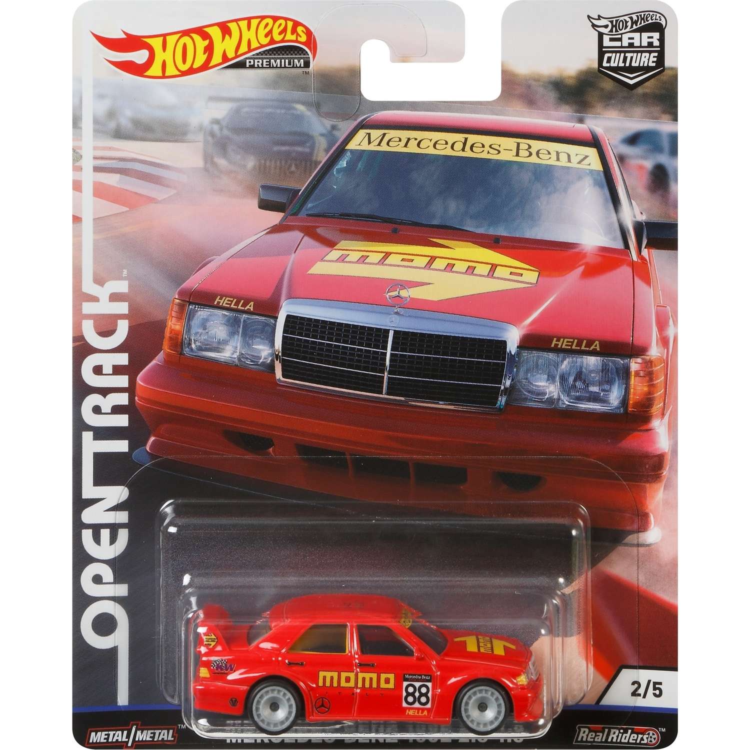 Машинка Hot Wheels Car Culture 1:64 Мерседес Бенц FYN61 FPY86 - фото 2