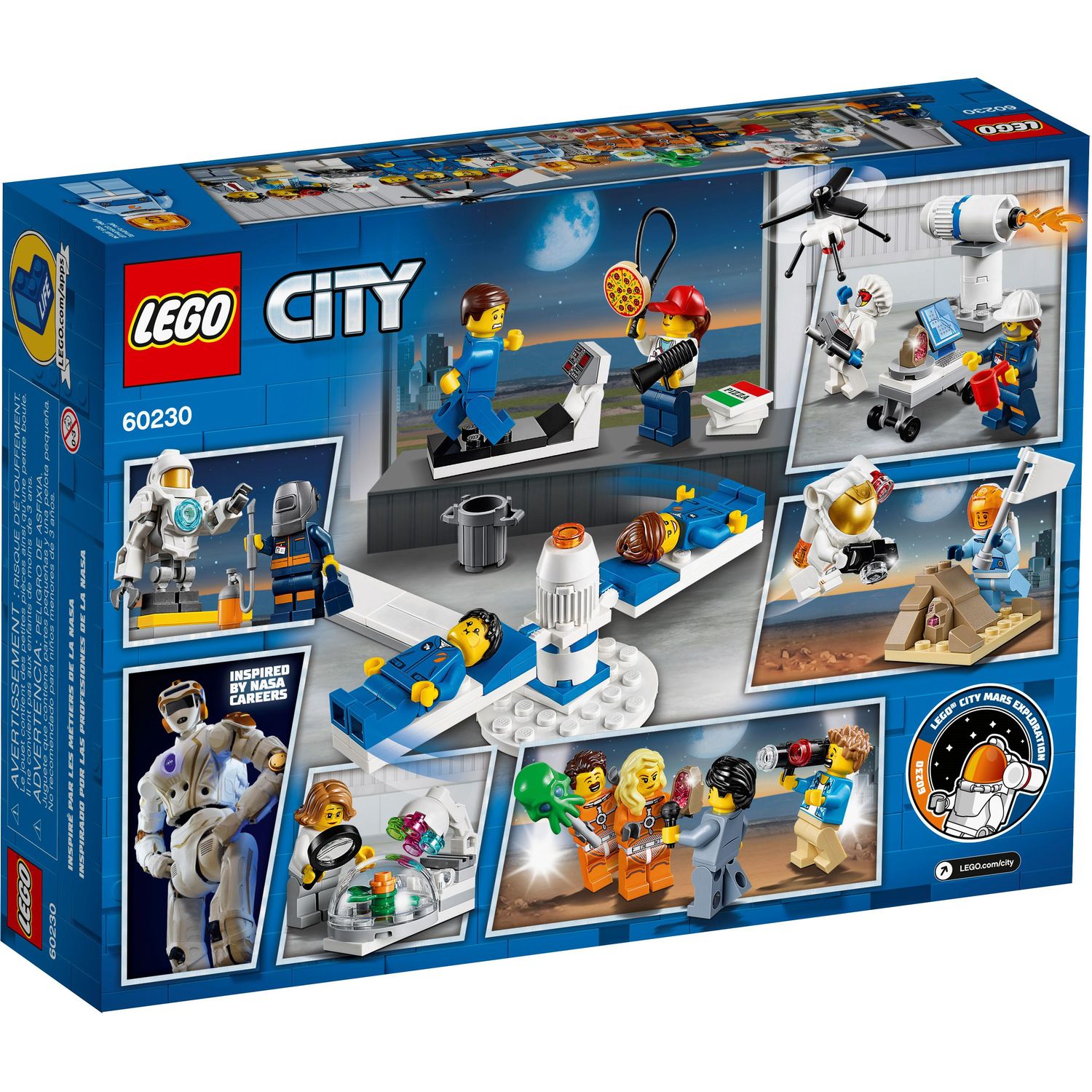 Конструктор LEGO City Исследования космоса 60230 - фото 5