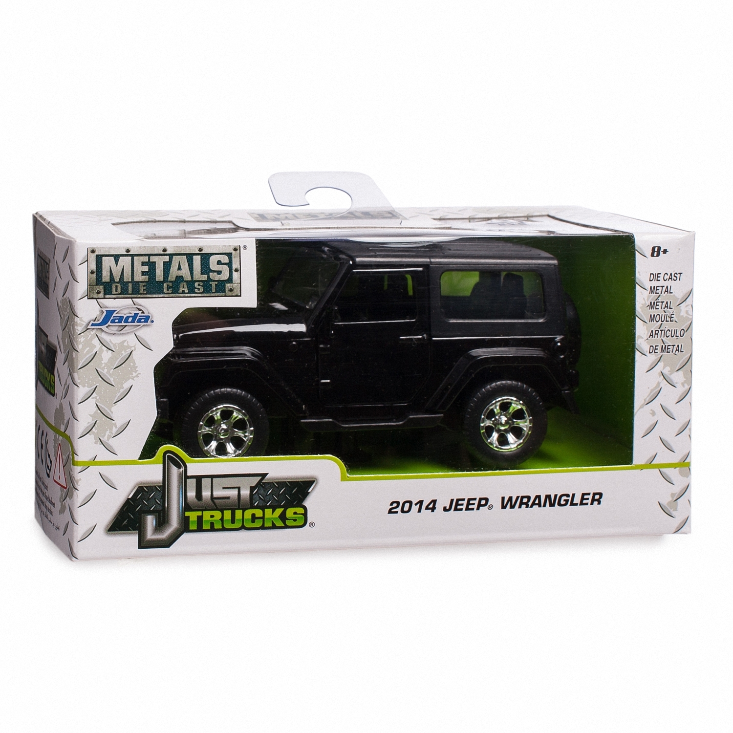 Автомобиль Jada Jeep Jeep Wrangler 1:32 без механизмов 97052 - фото 2