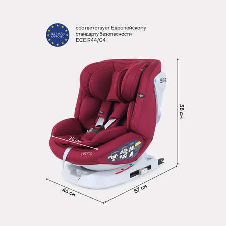 Автокресло Rant Nitro Isofix UB619 0-36кг Red