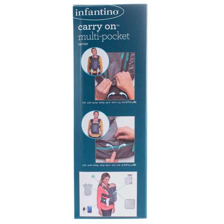 Рюкзак-кенгуру INFANTINO для переноски малыша 005333