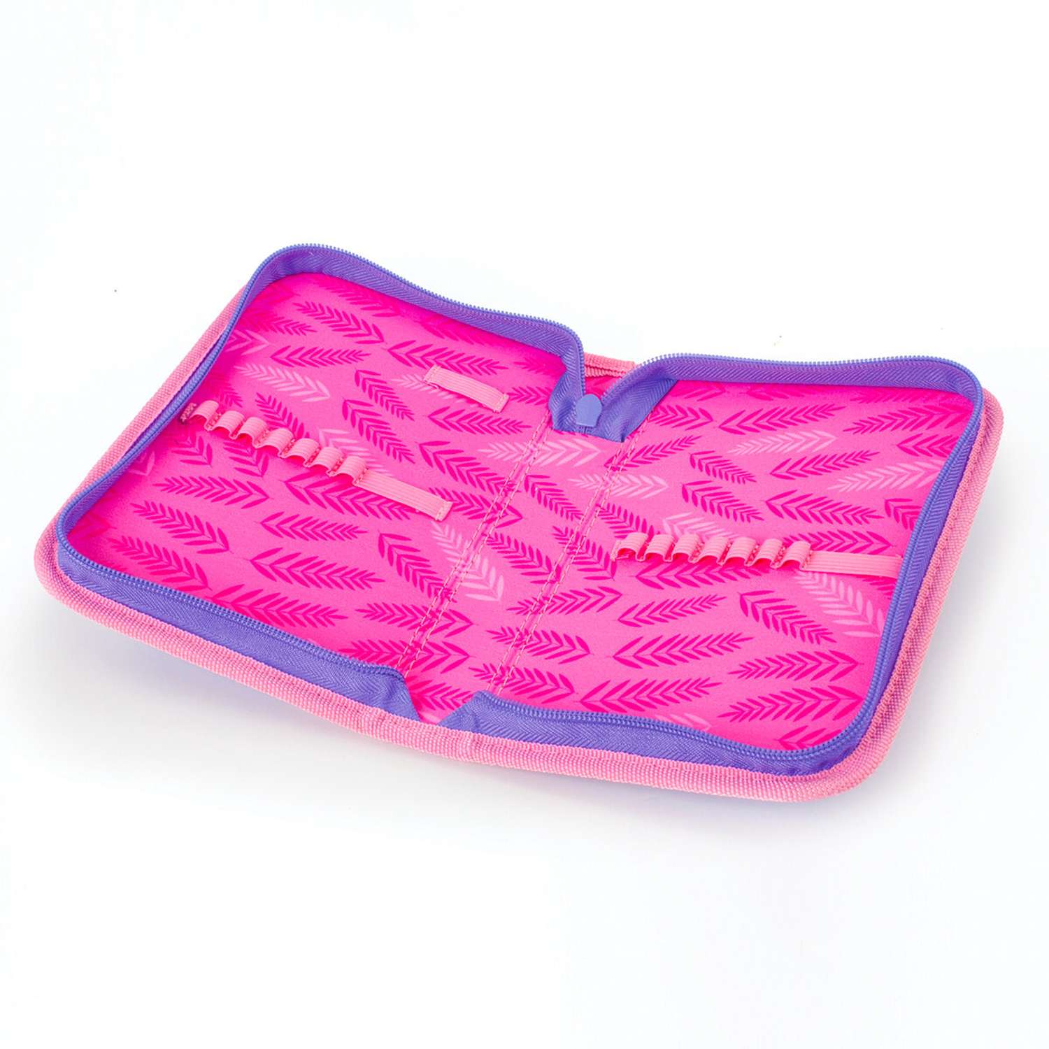 Пенал-косметичка Brauberg для ручек и карандашей 1 отделение Flamingo - фото 4