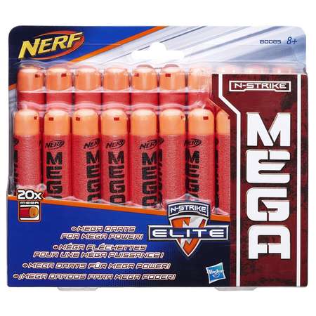 Стрелы для бластеров Nerf Mega 20шт B0085EU6