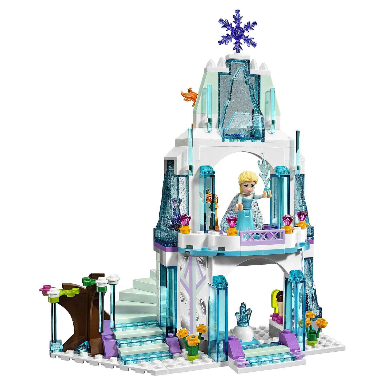 Конструктор LEGO Disney Princess Ледяной замок Эльзы (41062) купить по цене  3399 ₽ в интернет-магазине Детский мир