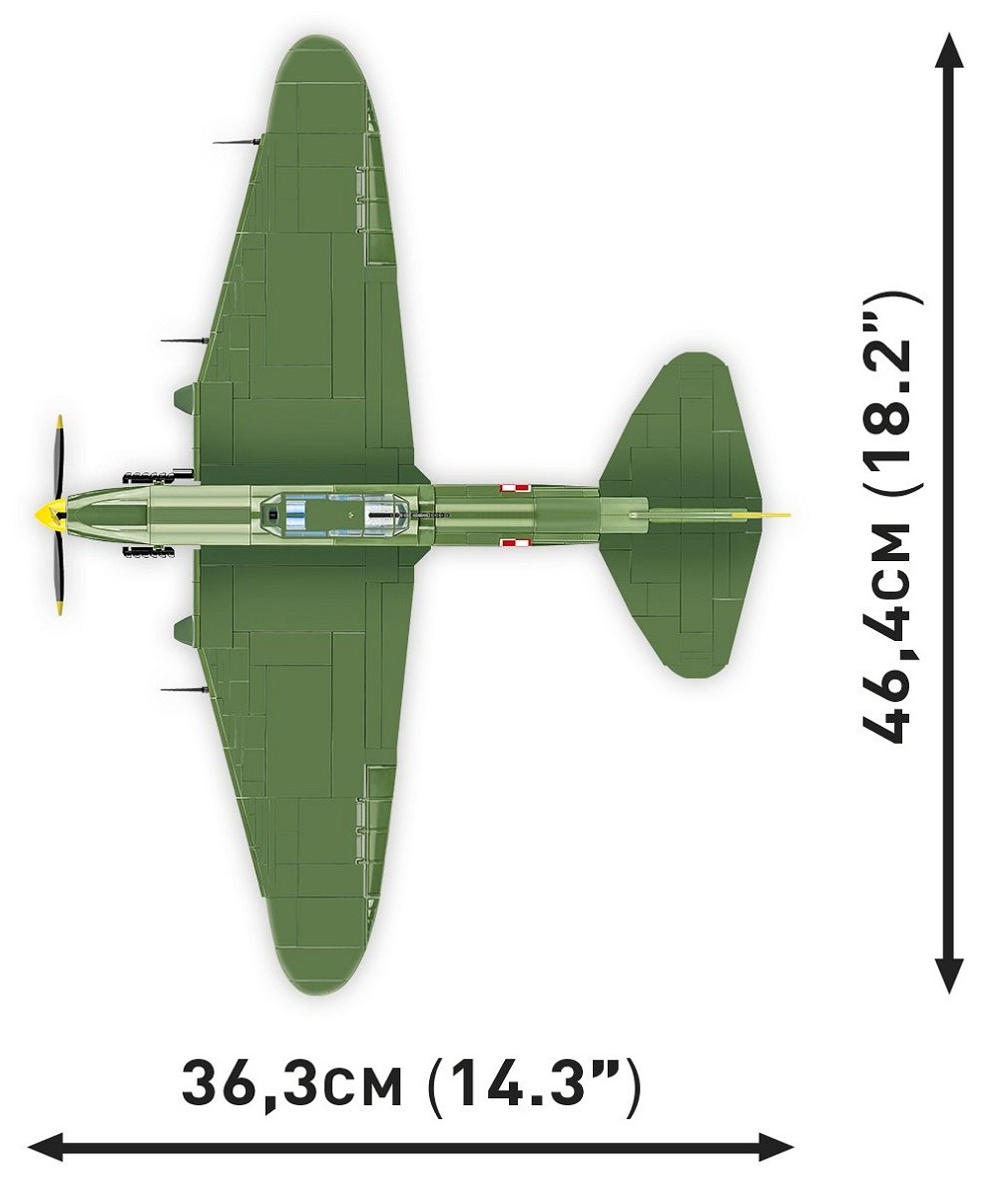 Конструктор COBI Штурмовик IL-2M3 Shturmovik 625 деталей - фото 6