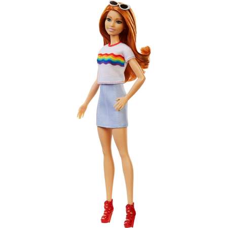 Кукла Barbie Игра с модой 122 Радужный восторг FXL55