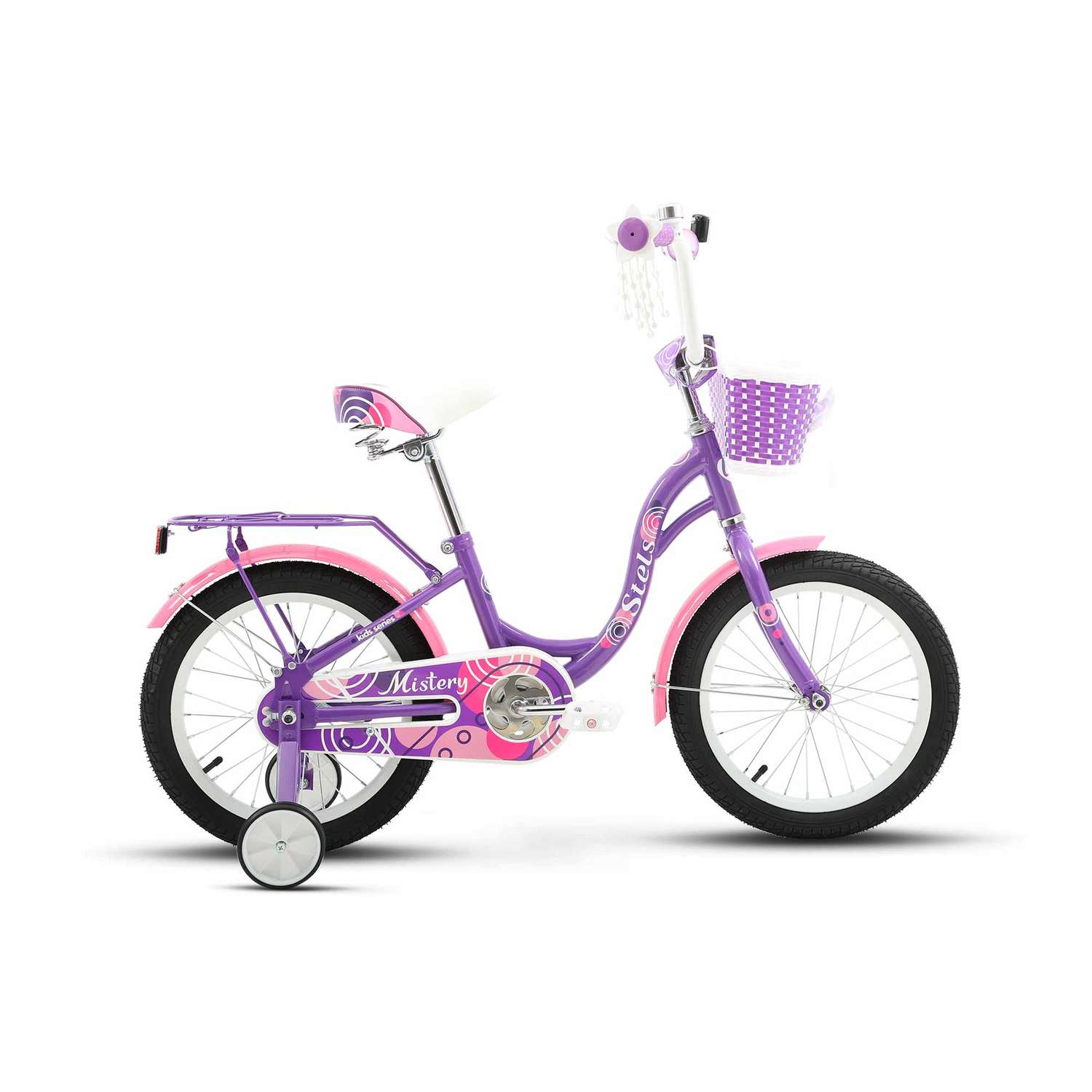 Велосипед детский STELS Mistery C 16 Z010 9.6 Фиолетовый 2024 - фото 4