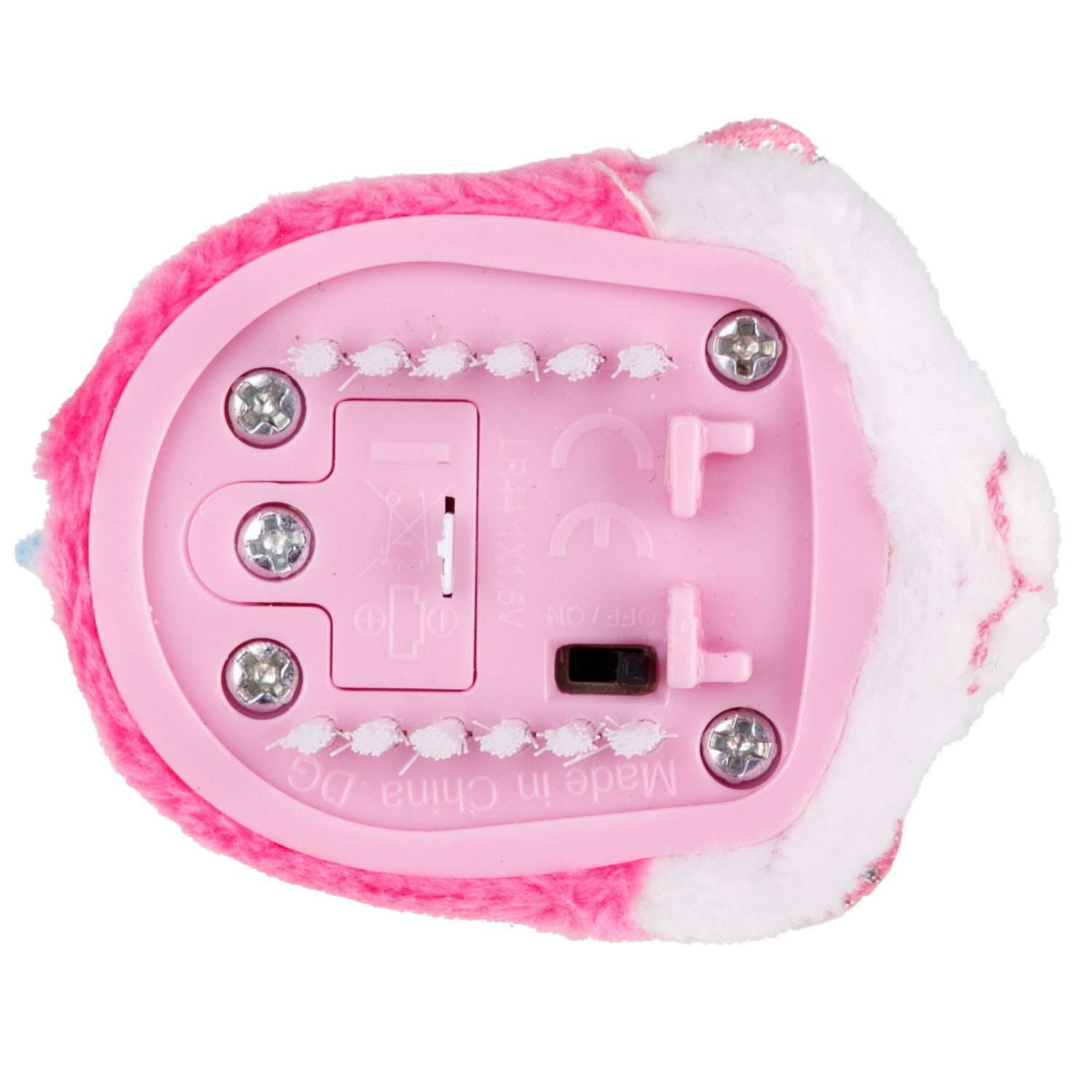Интерактивная игрушка Хома Дома Хомячок плюшевый розово белый - фото 5