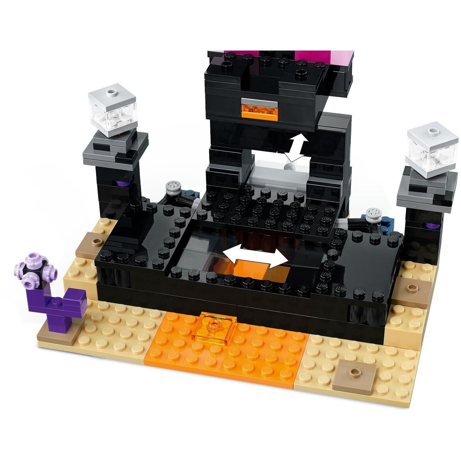 Конструктор LEGO Майнкрафт Конечная арена 21242 - фото 4