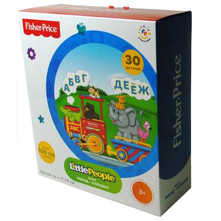 Пазл Fisher Price Поезд с буквами 30деталей FP 30610