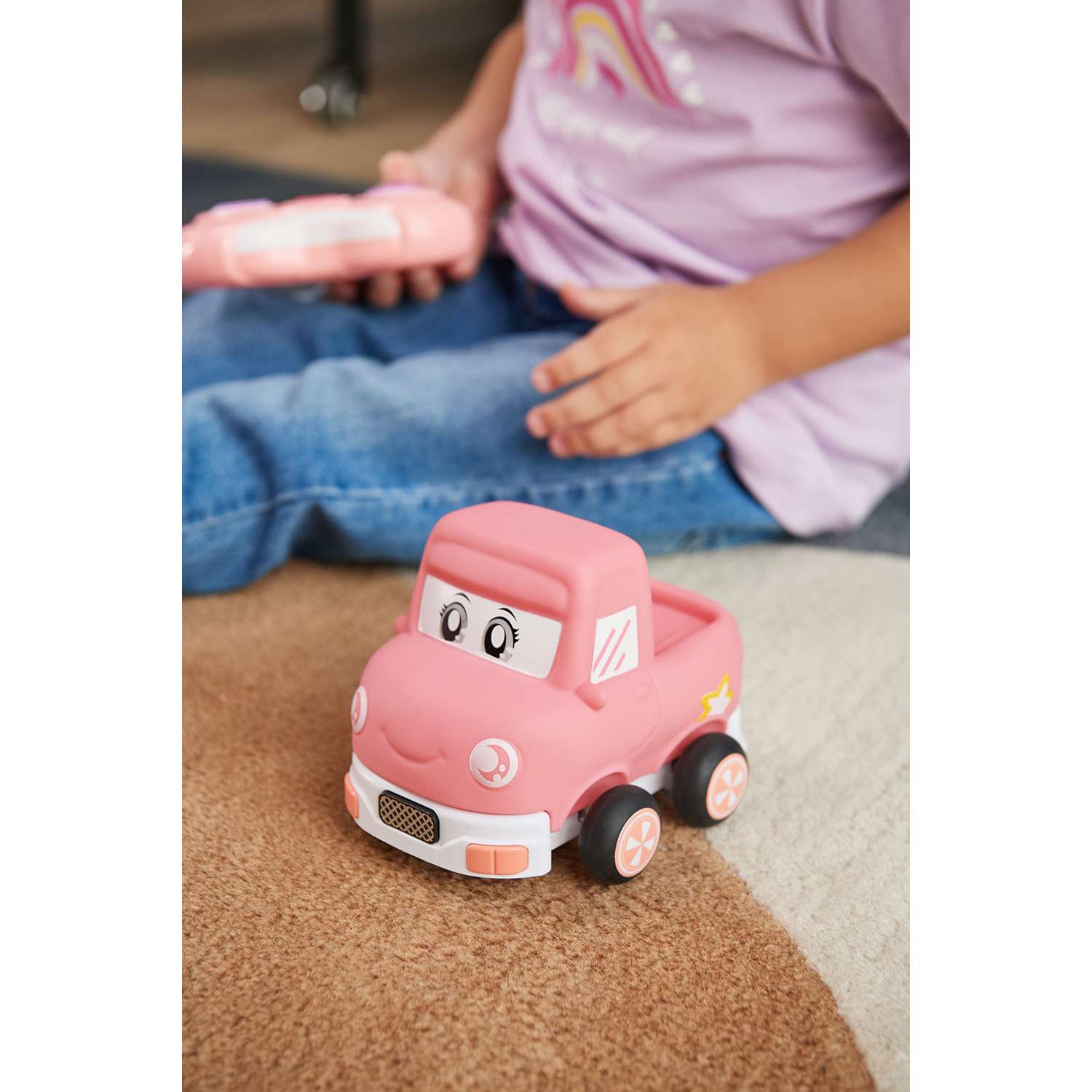Игрушка BabyGo РУ Машинка Розовая OTC0882019 BabyGo - фото 6