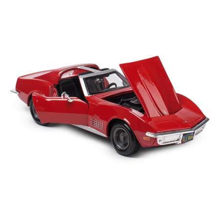 Машинка MAISTO 1:24 1970 Corvette Красная 31202