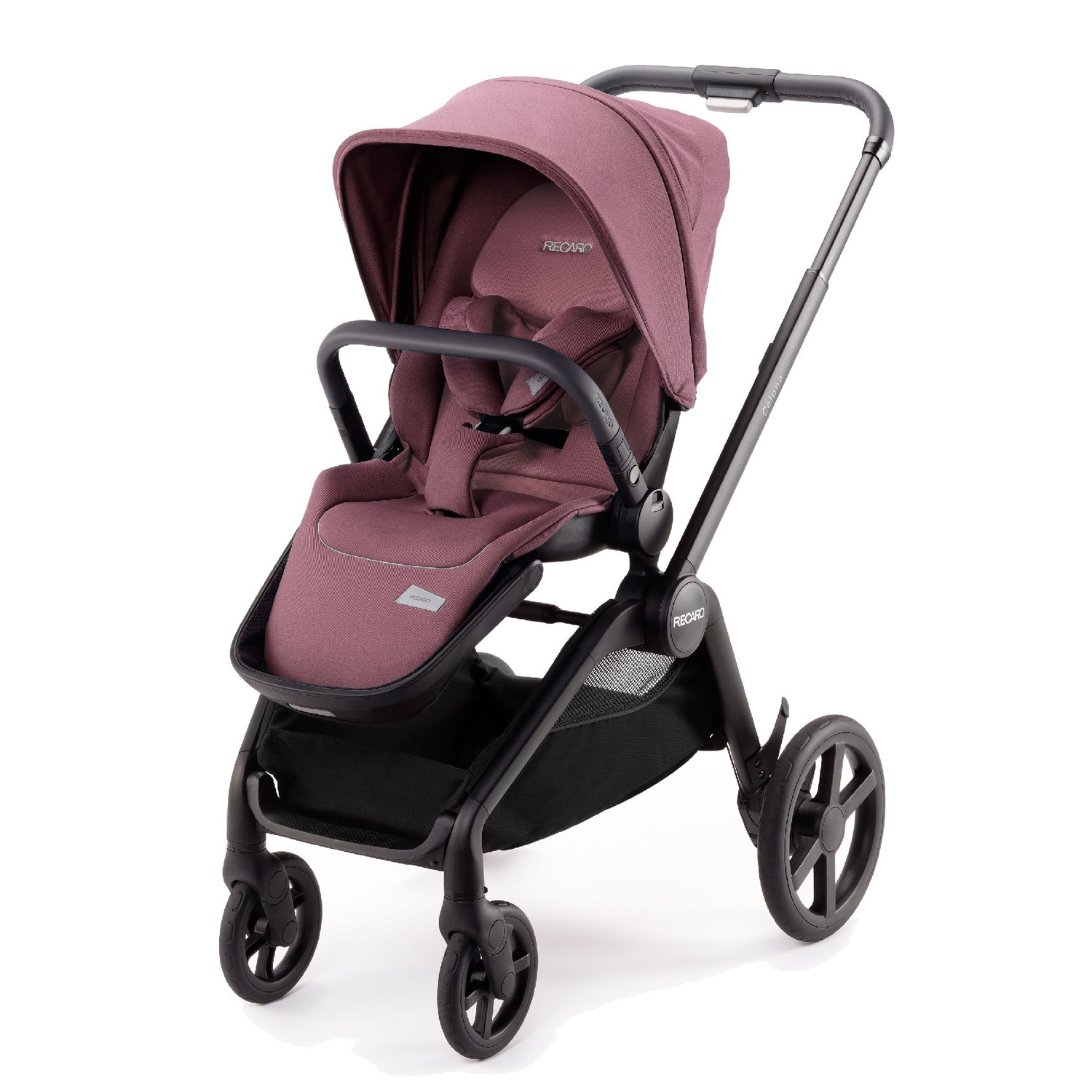 Коляска прогулочная Recaro Celona шасси Black Prime Pale Rose - фото 1