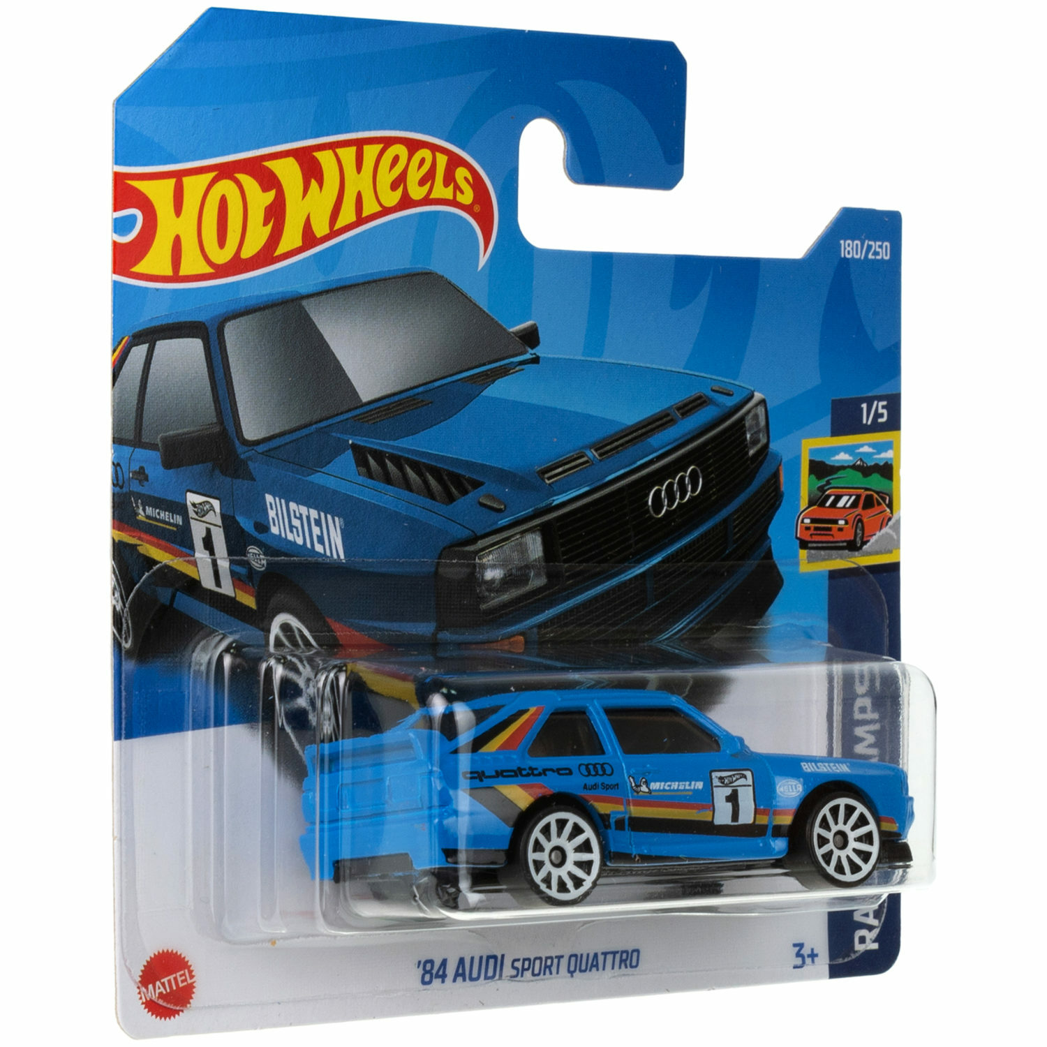 Коллекционная машинка Hot Wheels 84 Ауди sport quattro 5785-89 - фото 5