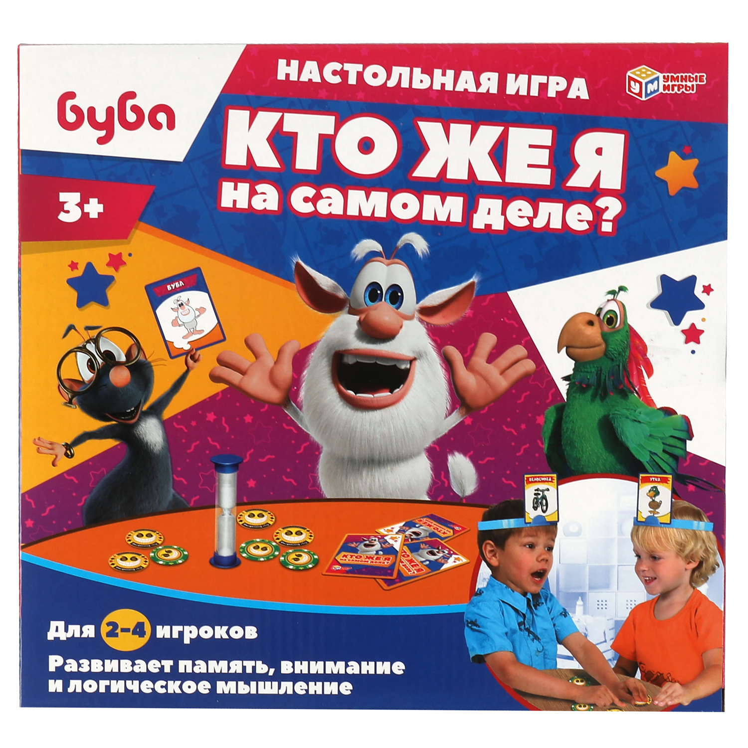 Настольная игра Умные игры Буба Кто же я