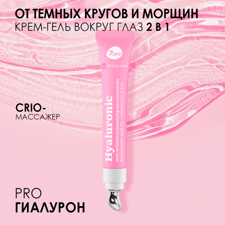 Гель-концентрат 7DAYS для области вокруг глаз Anti-age Hyaluronic