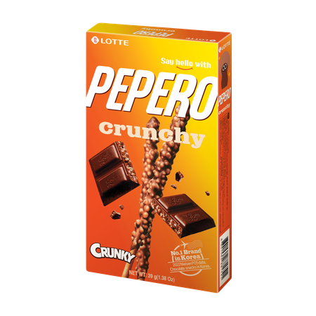 Соломка в глазури Lotte Lotte Pepero Crunky с воздушной кукурузой 39г
