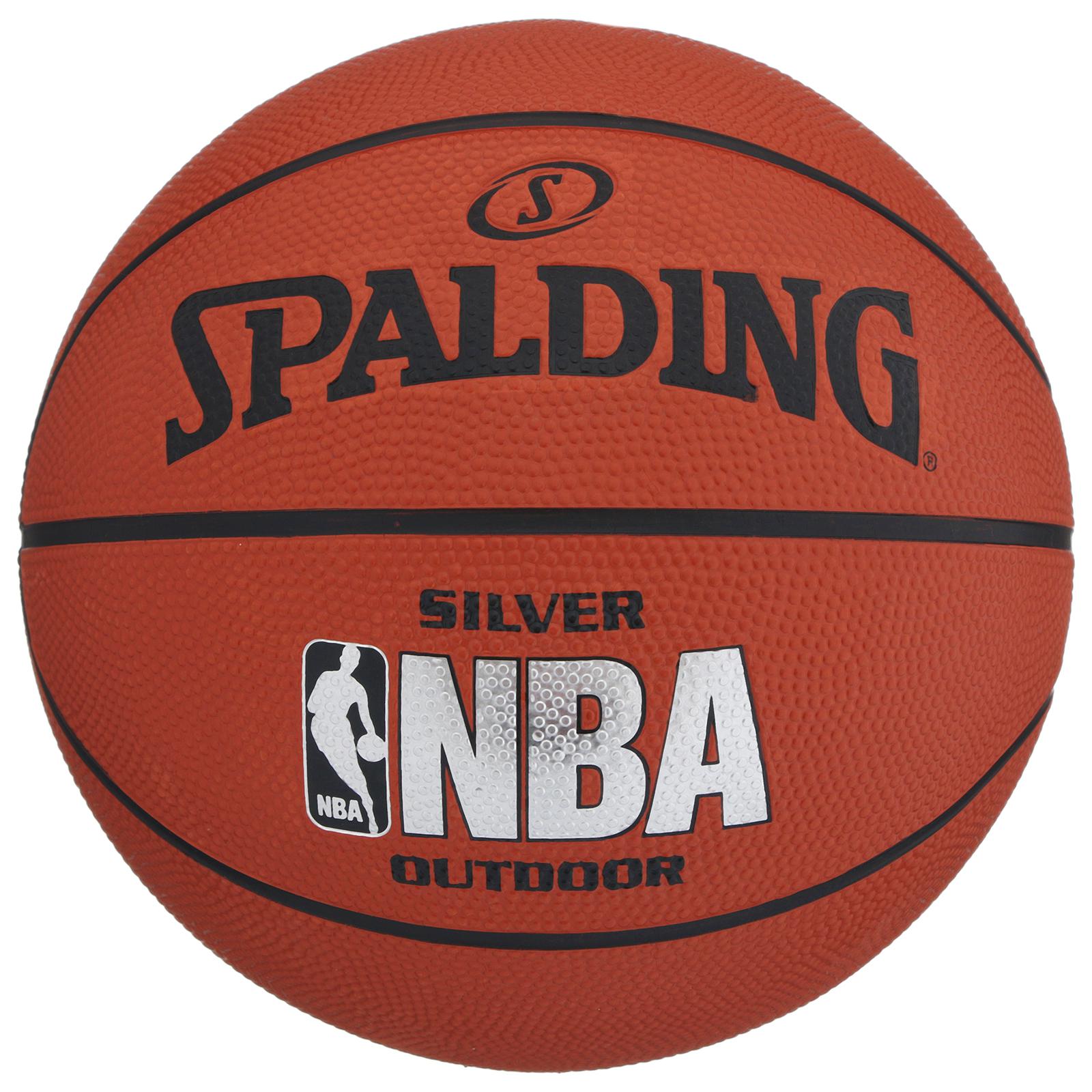 Мяч Sima-Land Баскетбольный Spalding NBA Silver - фото 1