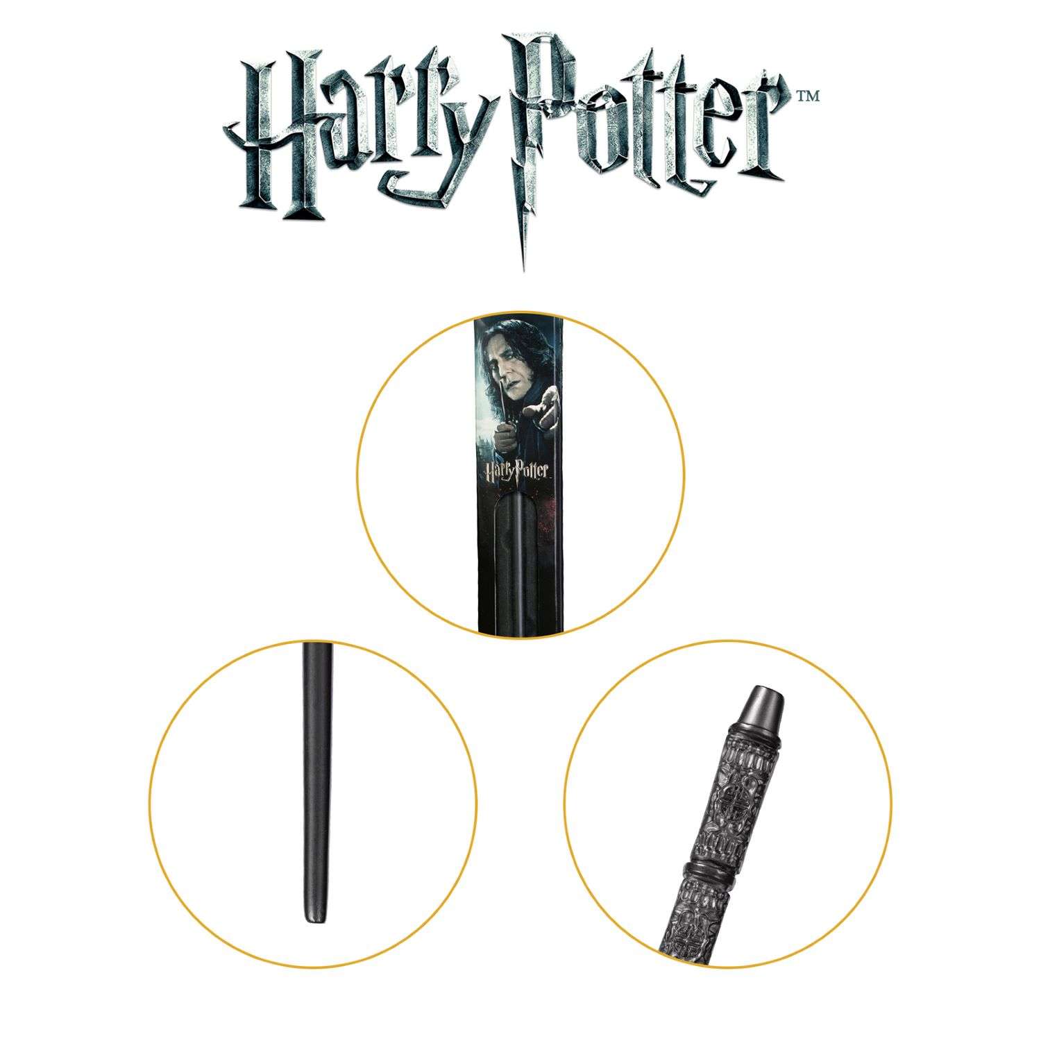 Волшебная палочка Harry Potter Северус Снейп 35 см - premium series - фото 4