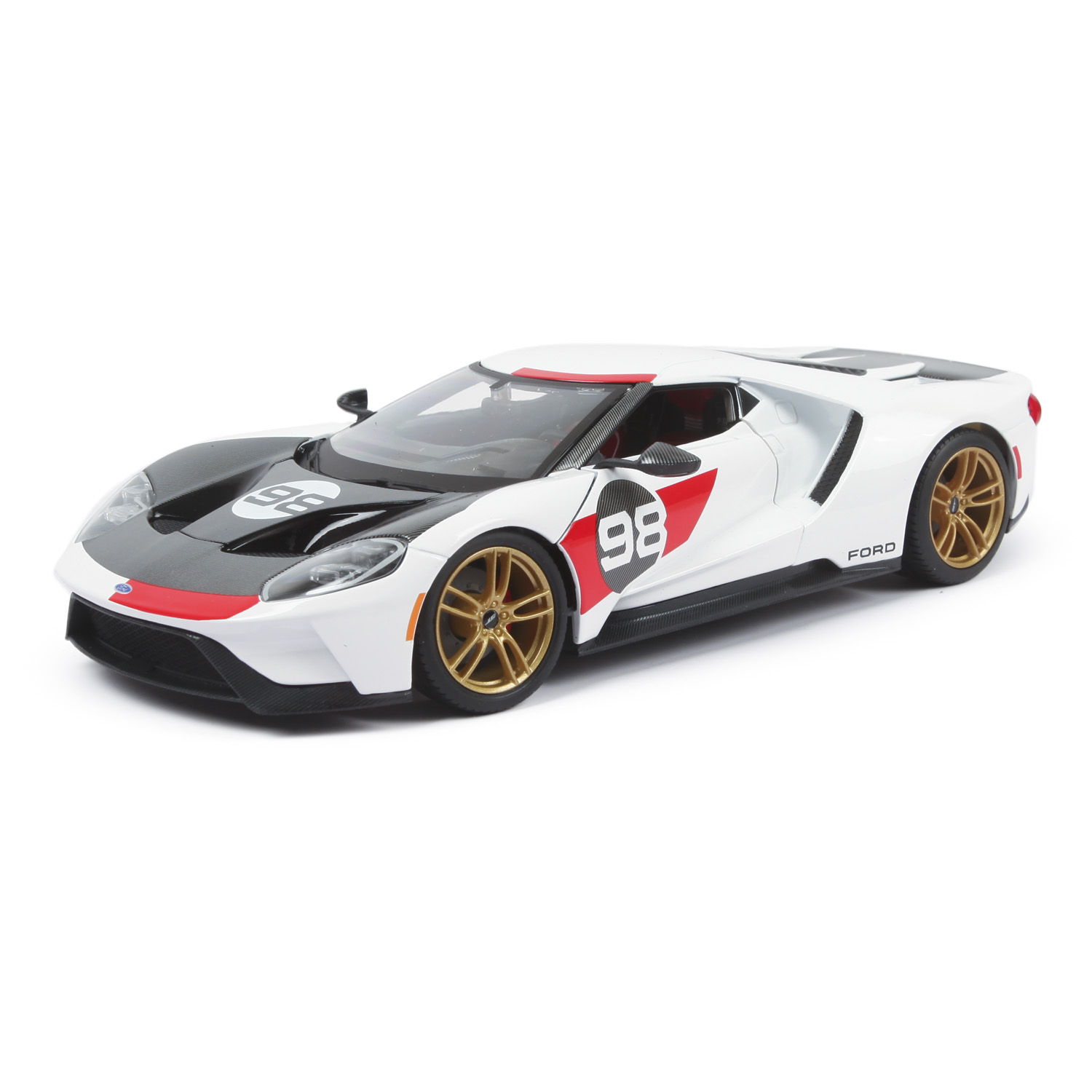 Автомобиль MAISTO Ford 1:18 белый 31390 - фото 1