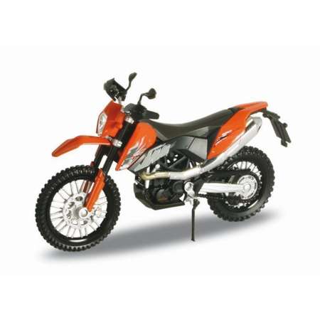 Мотоцикл WELLY 1:18 KTM 690 Enduro R оранжевый