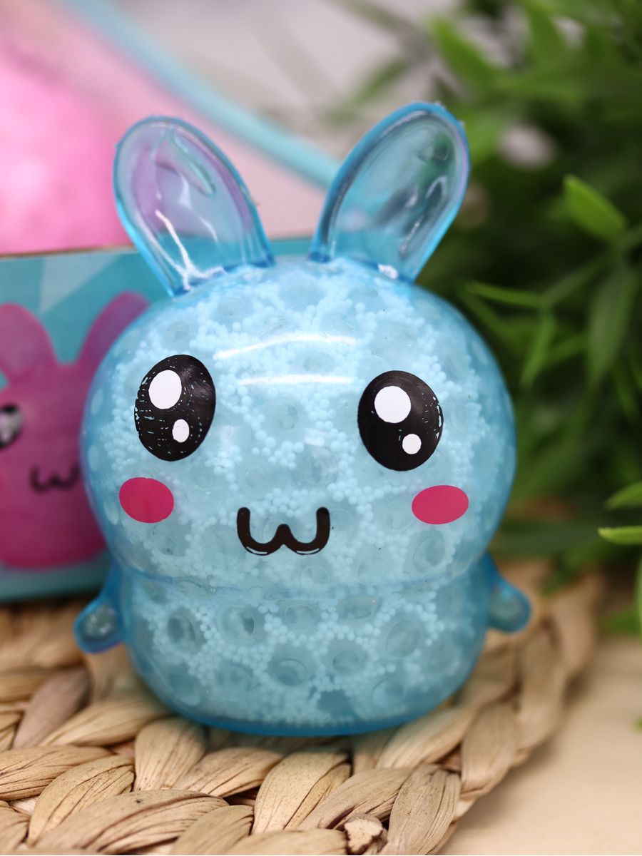 Мялка-антистресс iLikeGift Rabbit ball blue - фото 1