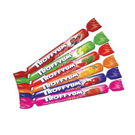 Жевательные конфеты ANTAT Troffyum палочки ассорти вкусов 500 г