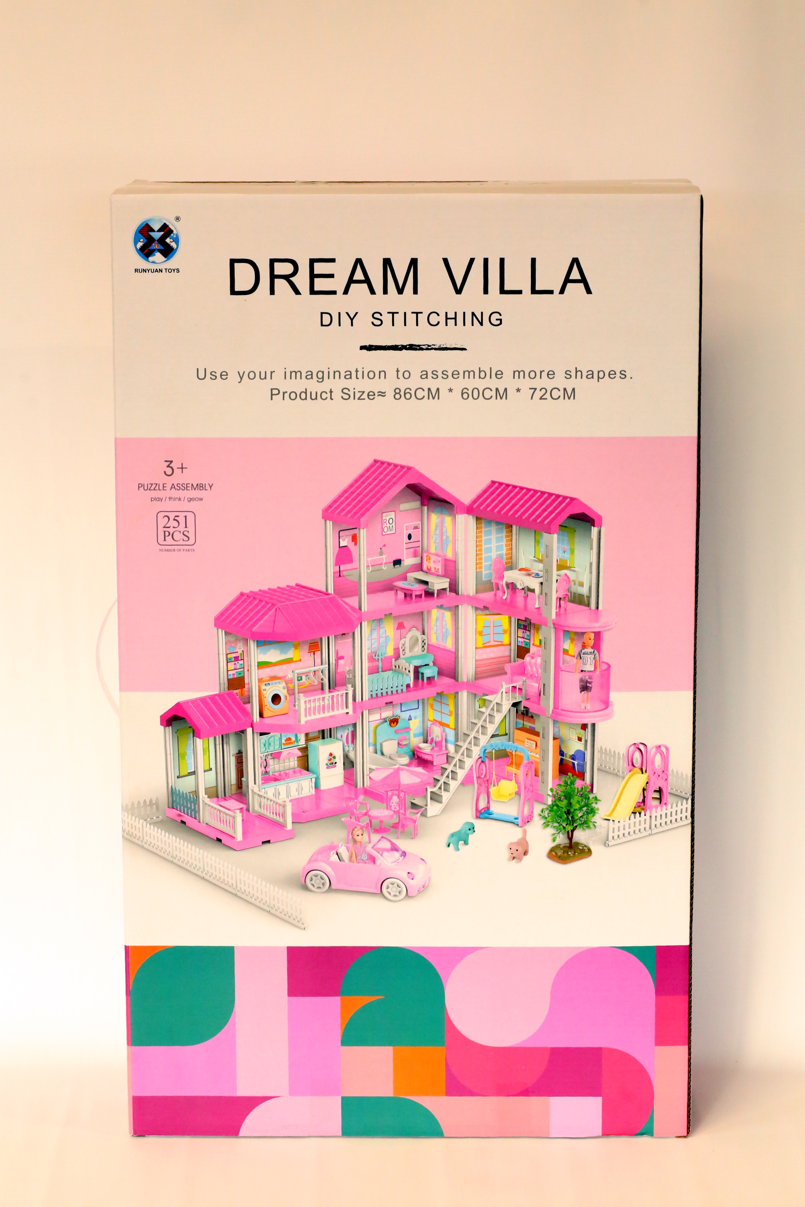 Кукольный дом SHARKTOYS Трехэтажный особняк Dream Villa 11500013 - фото 13