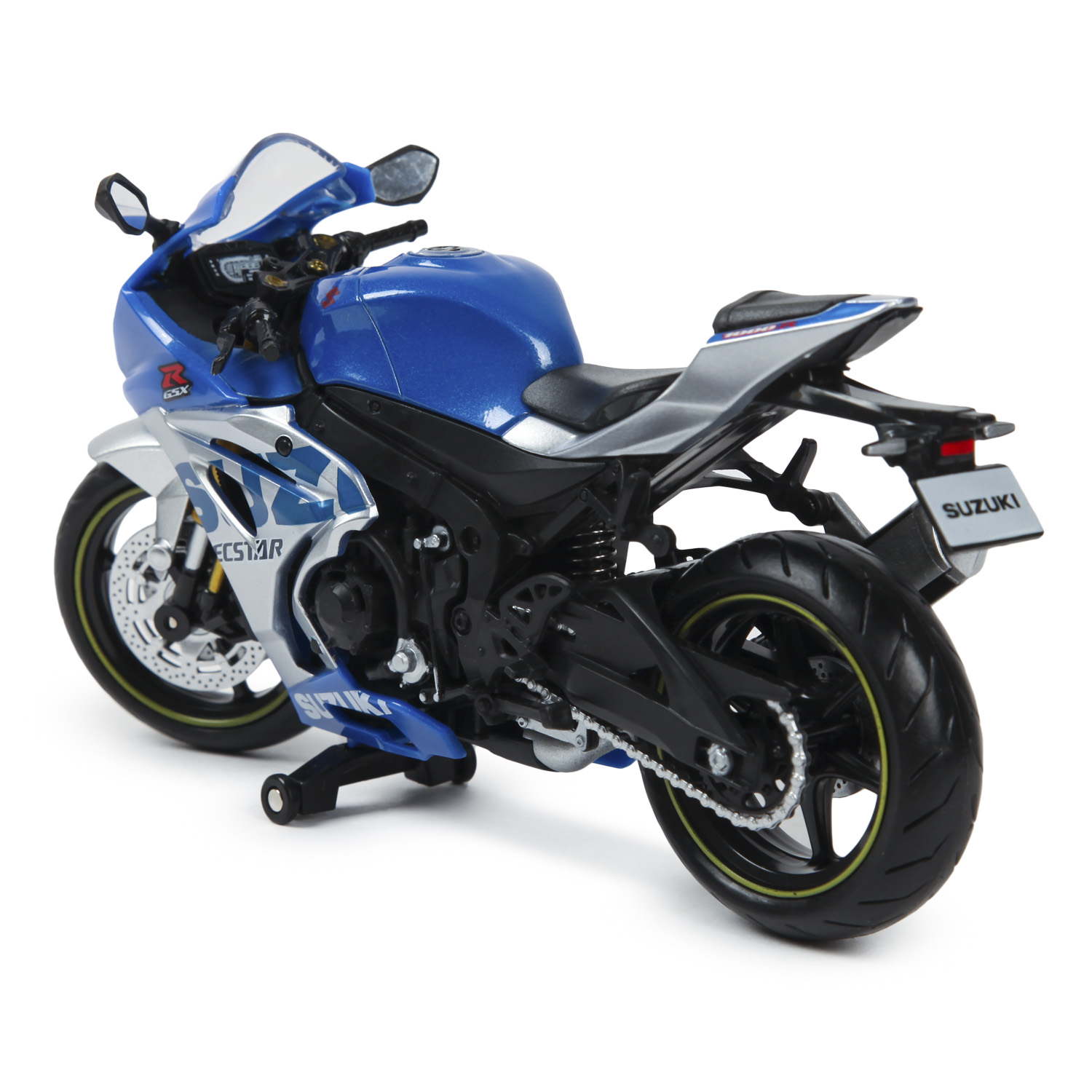 Мотоцикл Mobicaro 1:12 Suzuki GSX R1000R Синий 644104(E) 644104(E) - фото 3