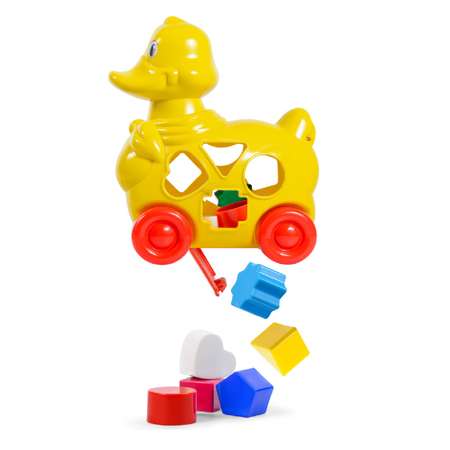 Сортер развивающий Green Plast Утка детская игрушка