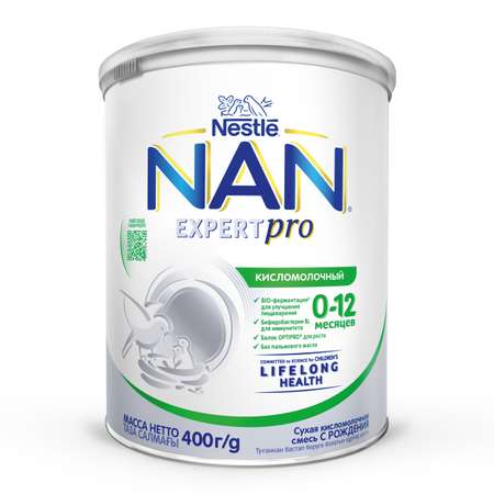 Смесь Nan Кисломолочный 400г с 0месяцев