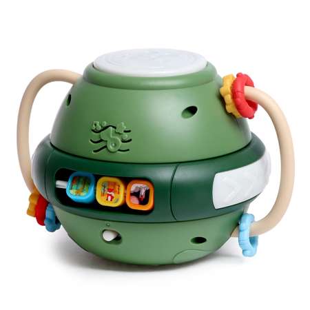 Музыкальная игрушка Zabiaka «Малыш Пингви» с подвижными элементами звук свет цвет зелёный