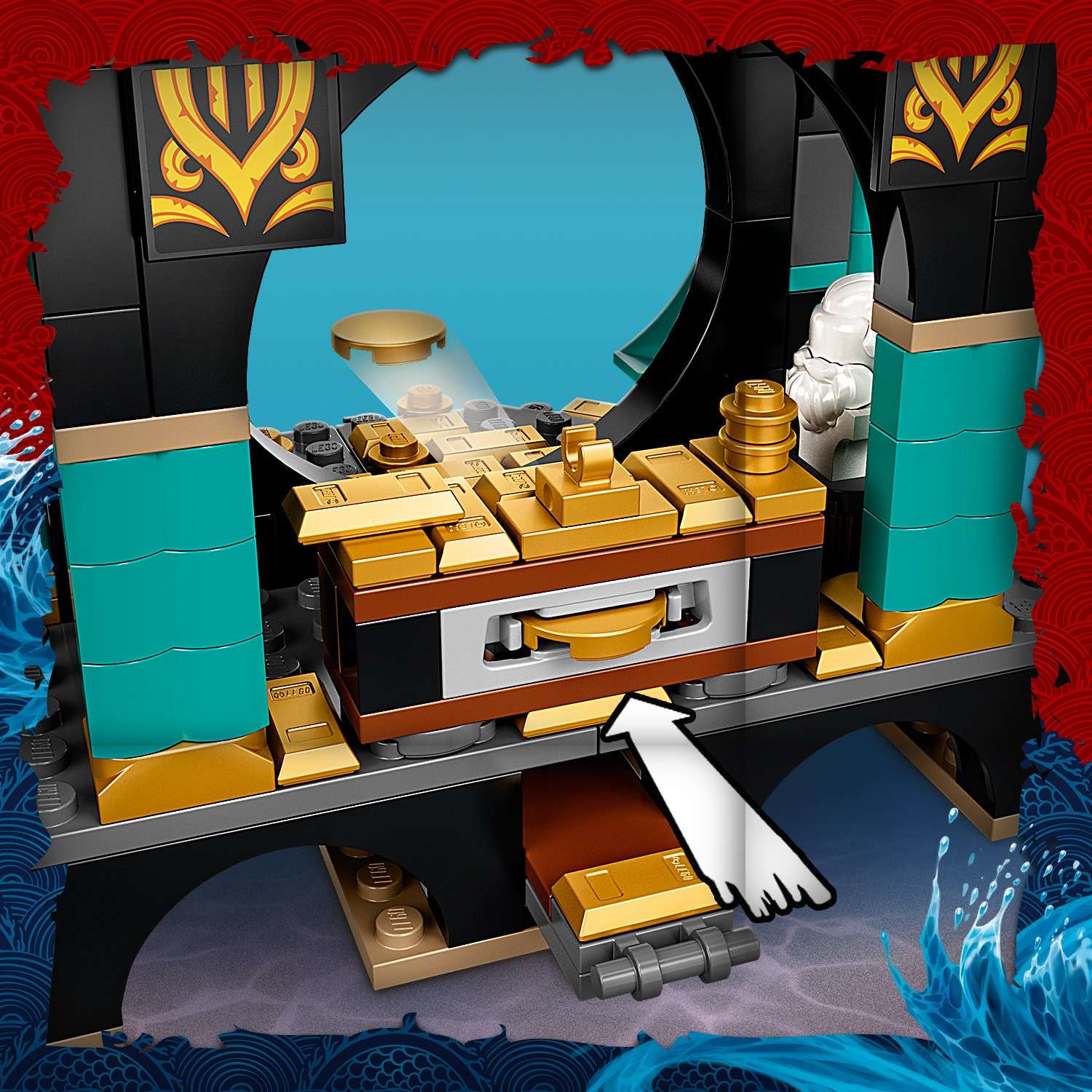 Конструктор LEGO Ninjago Храм Бескрайнего моря 71755 - фото 9