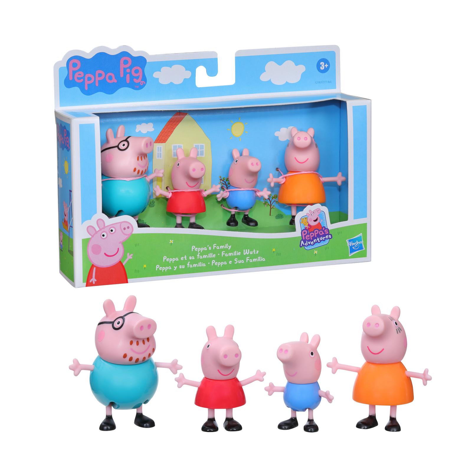 Набор игровой Peppa Pig Семья свинки Пеппы классический F21905X0 купить по  цене 499 ₽ в интернет-магазине Детский мир