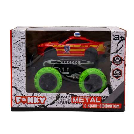 Пожарная машина Funky Toys зеленый