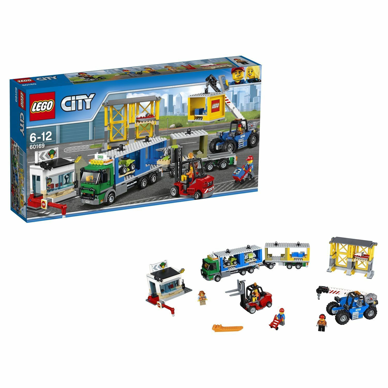 Конструктор LEGO City Town Грузовой терминал (60169) купить по цене 4999 ₽  в интернет-магазине Детский мир