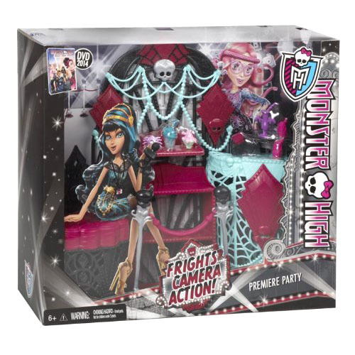 Набор Monster High Монстры! Камера! Мотор! Гримерная в ассортименте BDD89 - фото 2