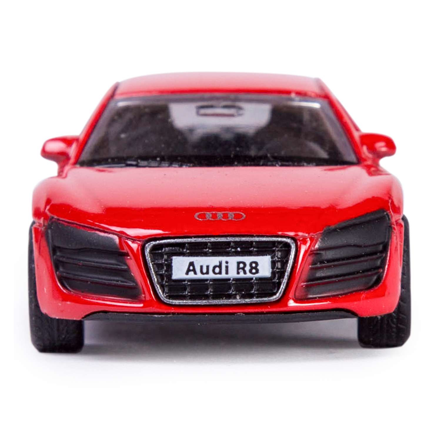 Машинка Mobicaro Audi R8 V10 1:64 Красная 354996 - фото 7