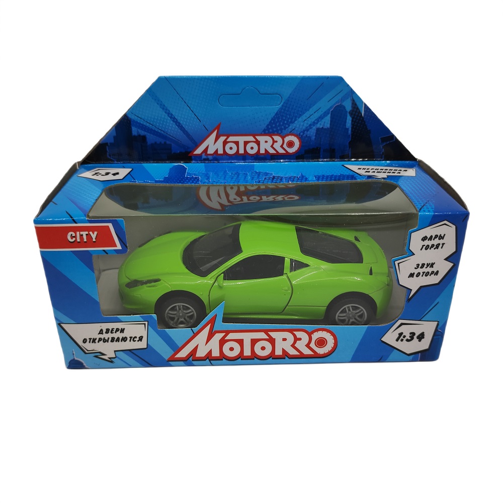 Автомобиль Motorro 1:32 инерционный HL1103-1 - фото 5