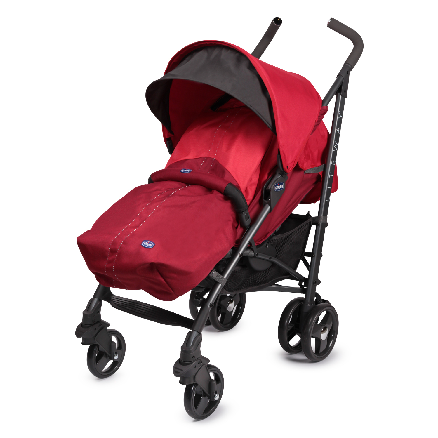 Коляска-трость Chicco Lite Way Red - фото 1