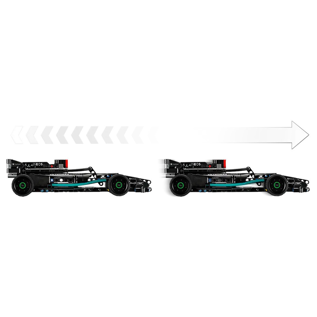 Конструктор LEGO Technic Series Гоночный автомобиль Mercedes-Benz F1 42165 - фото 3