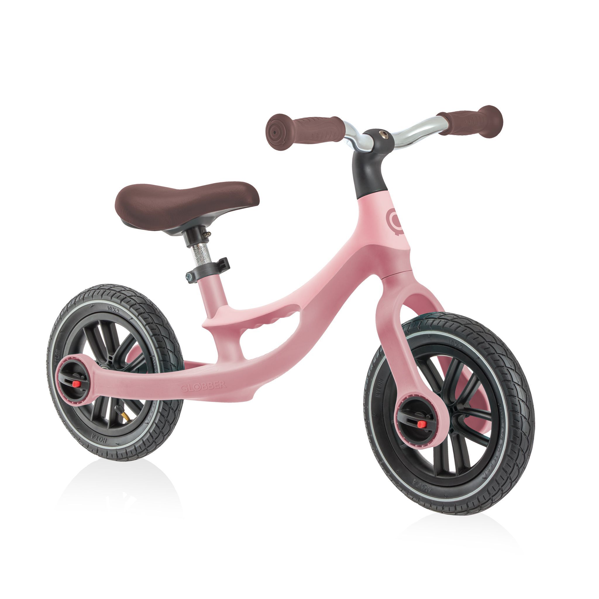 Беговел Globber Go Bike Elite Air светло-розовый - фото 1