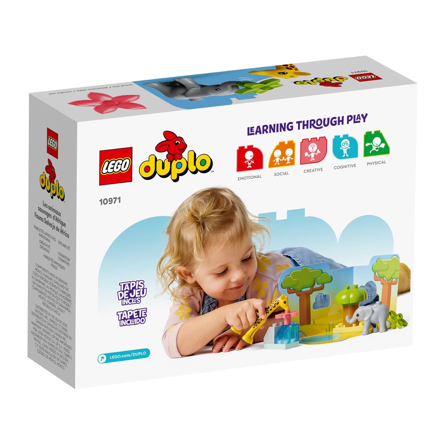 Конструктор LEGO DUPLO Wild Animals of Africa 10971 - фото 4