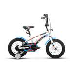 Велосипед детский STELS Shadow VC 14 Z010 8.5 Белый-Синий 2024